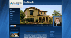 Desktop Screenshot of debflahertyhomes.com